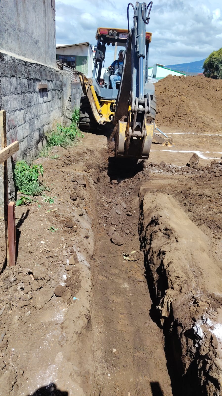 Excavación con maquinaria pesada